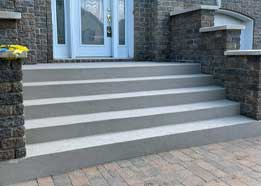 Concrete restoration for steps